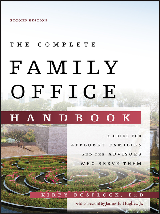 Cover image for The Complete Family Office Handbook